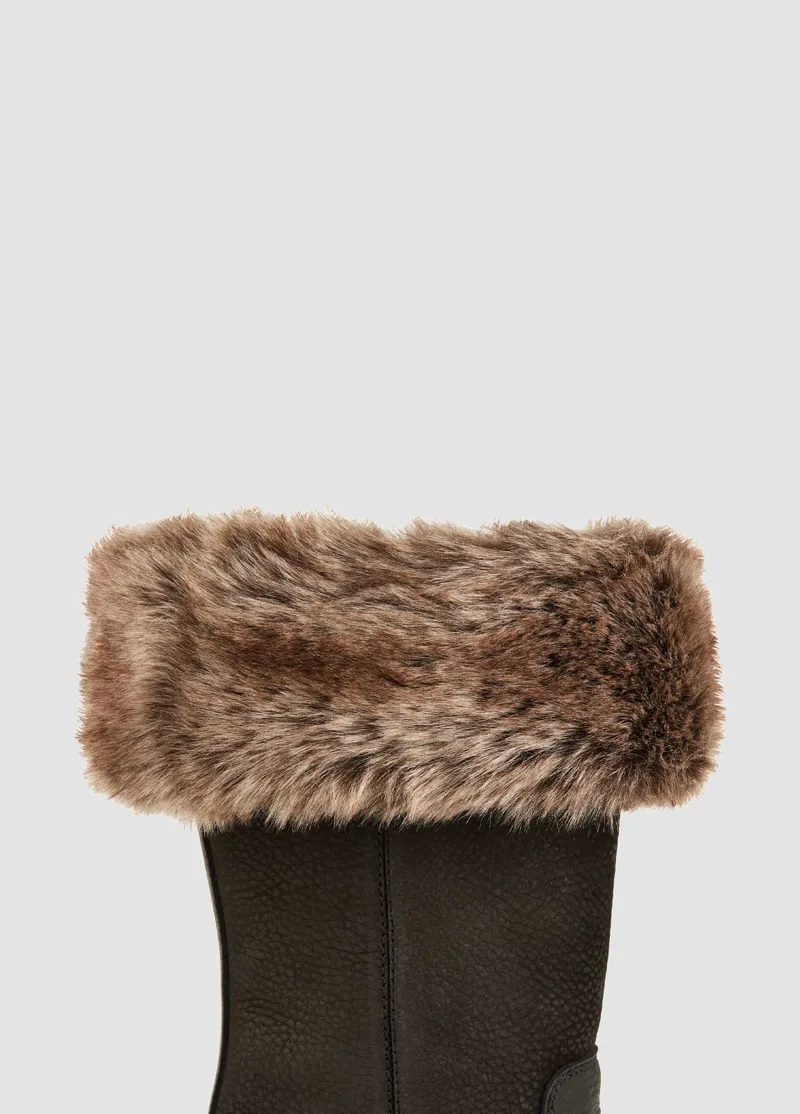 Dubarry Glenfort Faux Fur Boot Cuff - Elk-1
